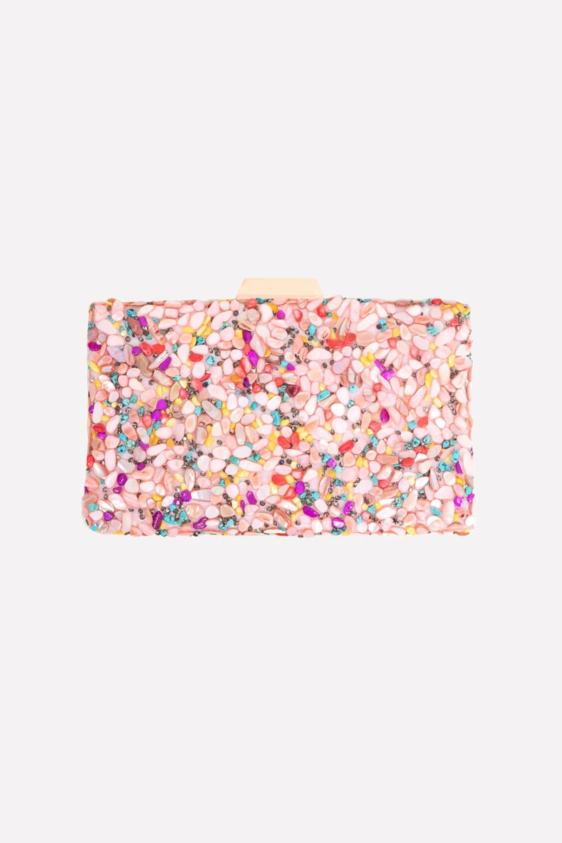 Clutch Pedrería Pink