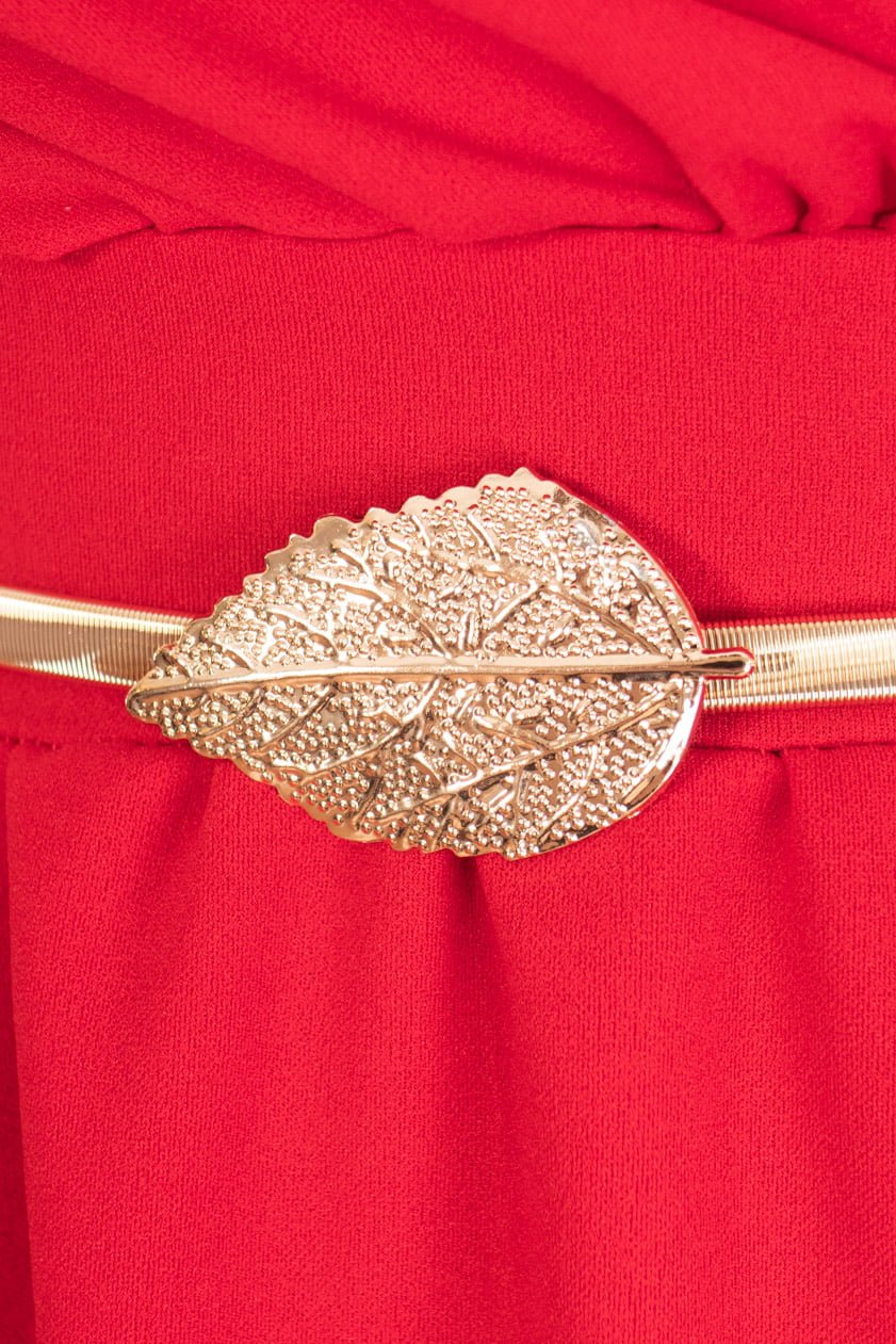 Cinturón Metálico Hoja