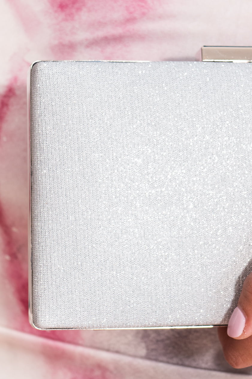 Clutch Sparkle Silver