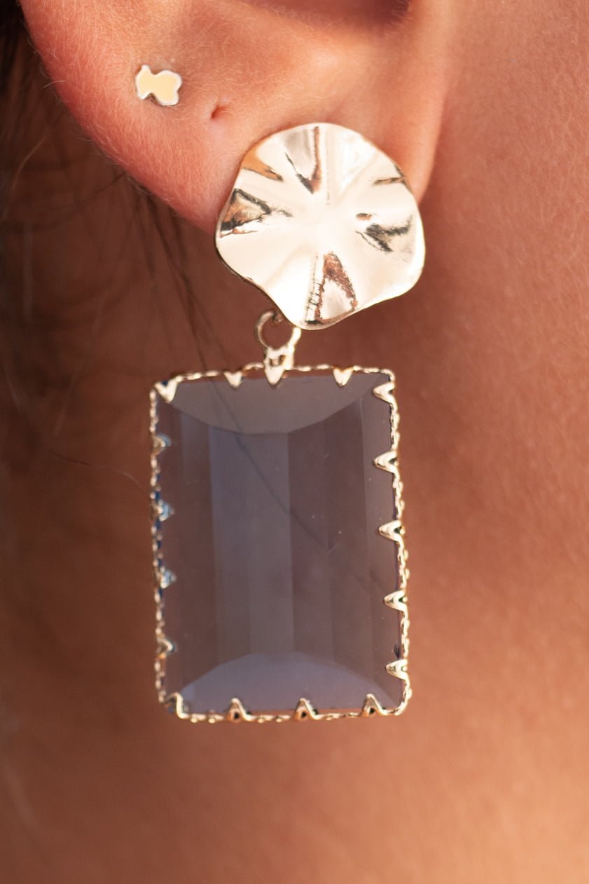 Pendiente Cuadrado Azul