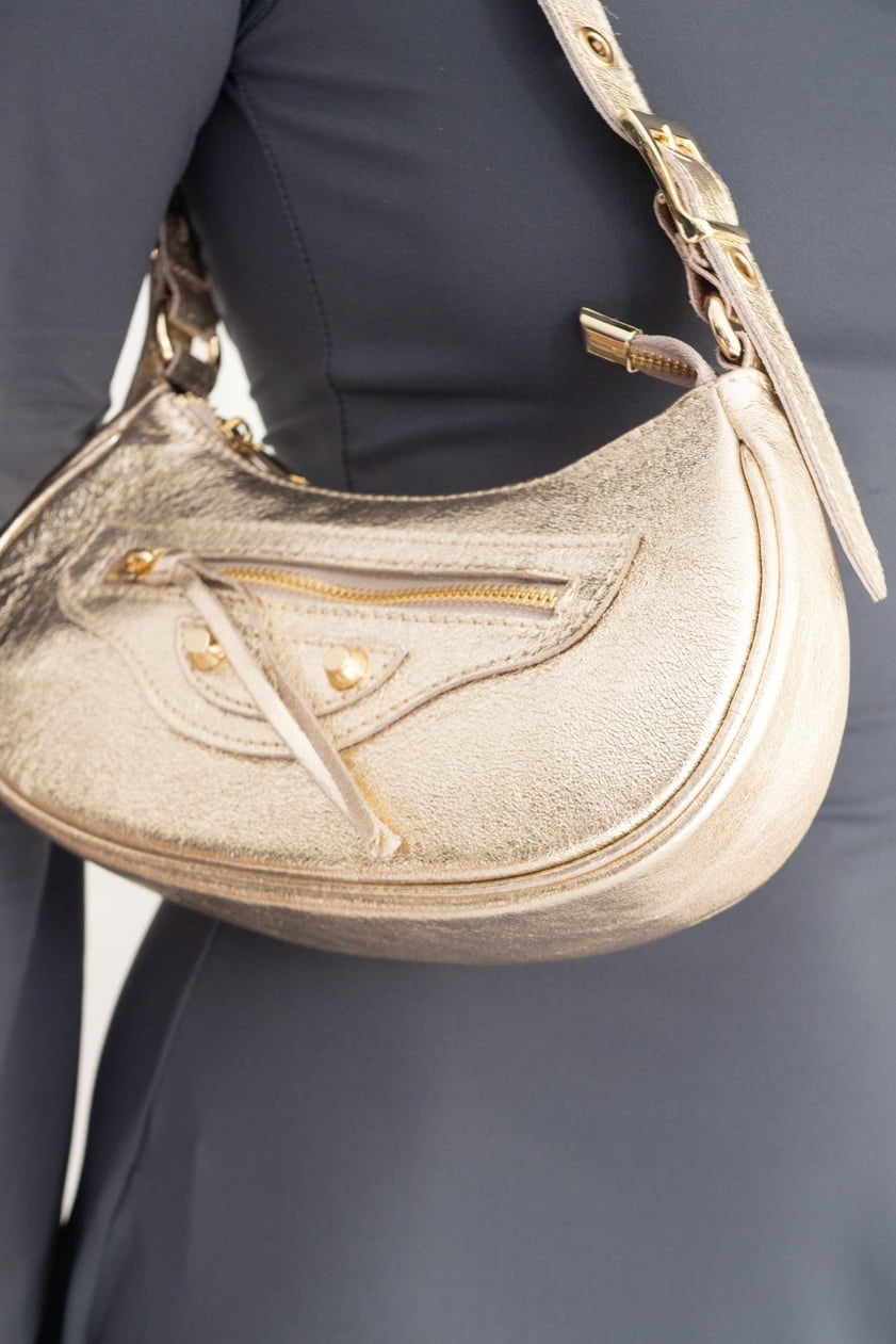 Bolso Baguette Metalizado