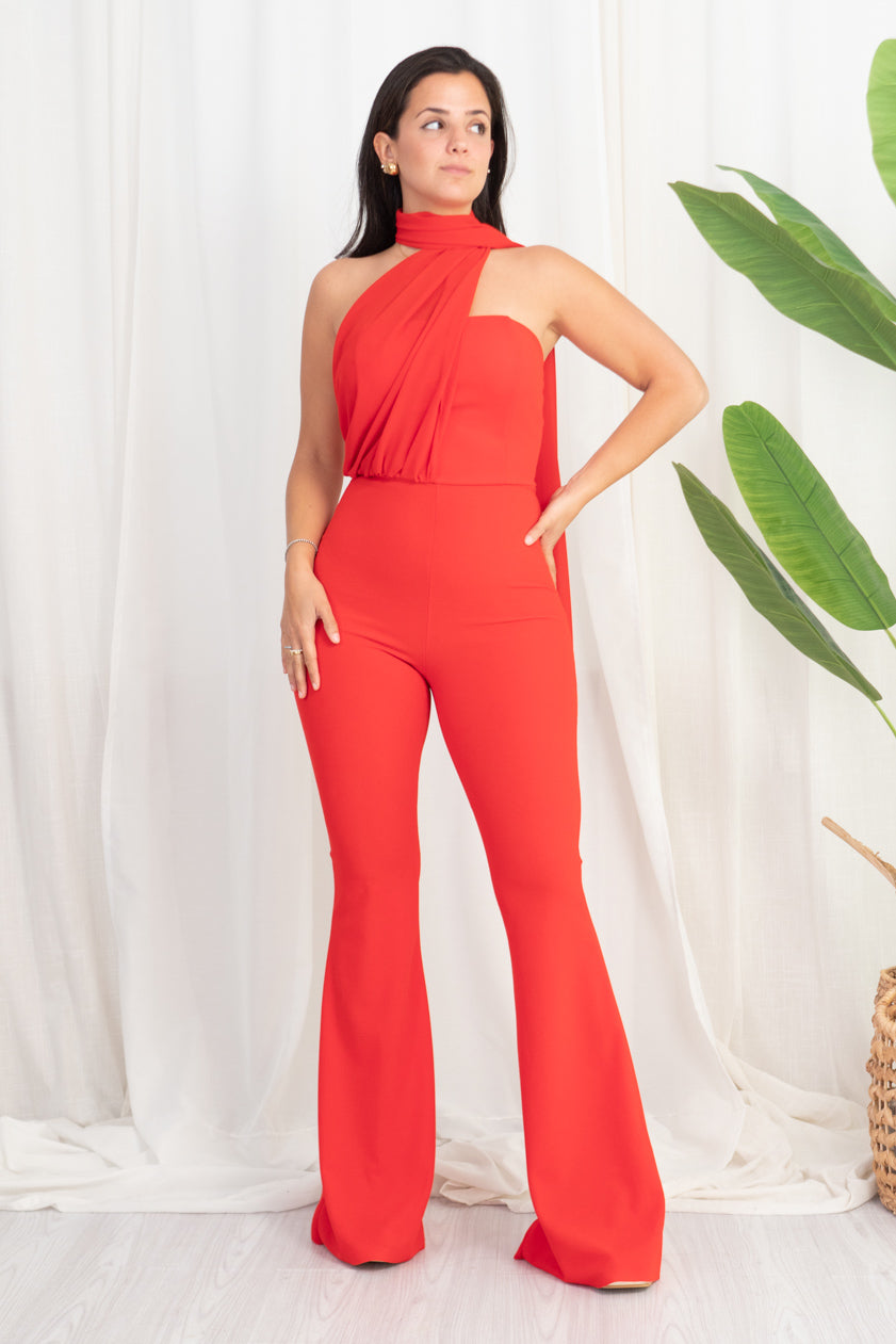 Mono con Gasa Asimétrica