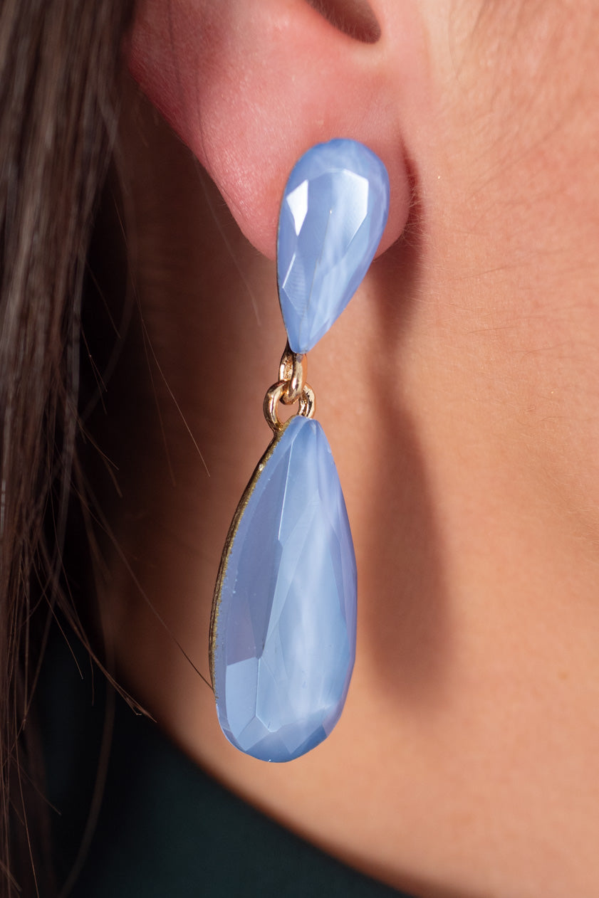 Pendiente Lágrima Larga