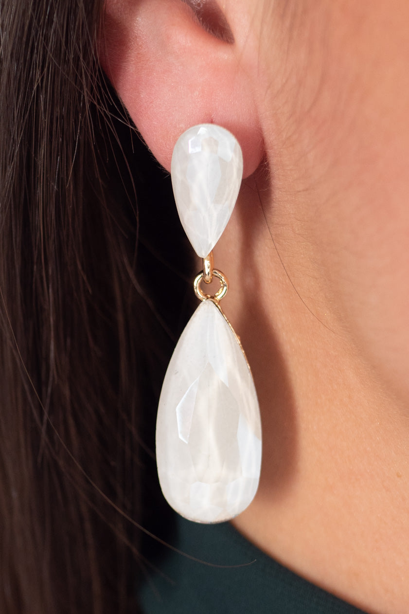 Pendiente Lágrima Larga