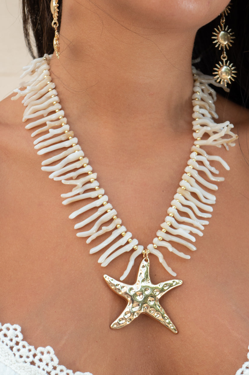 Collar Coral Estrella