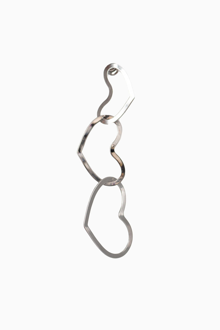 Pendientes Corazones Silver