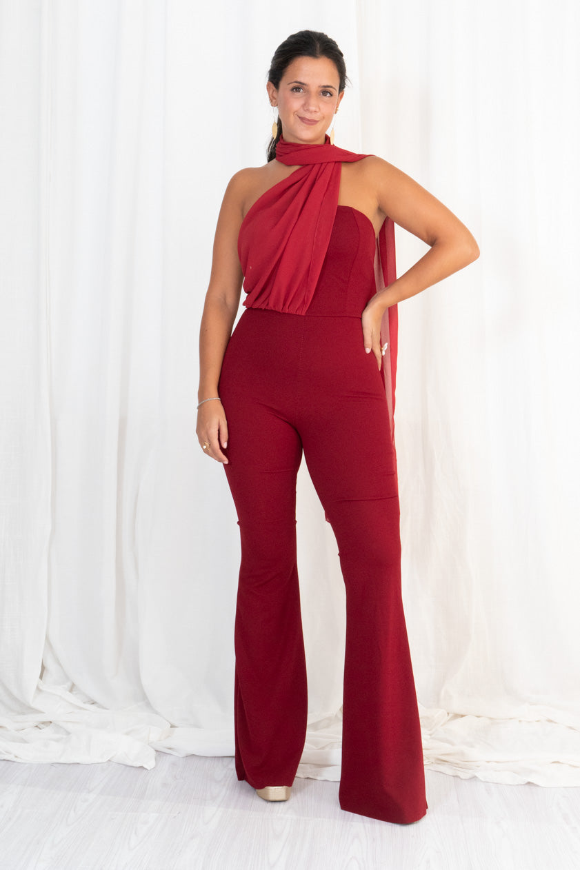 Mono con Gasa Asimétrica