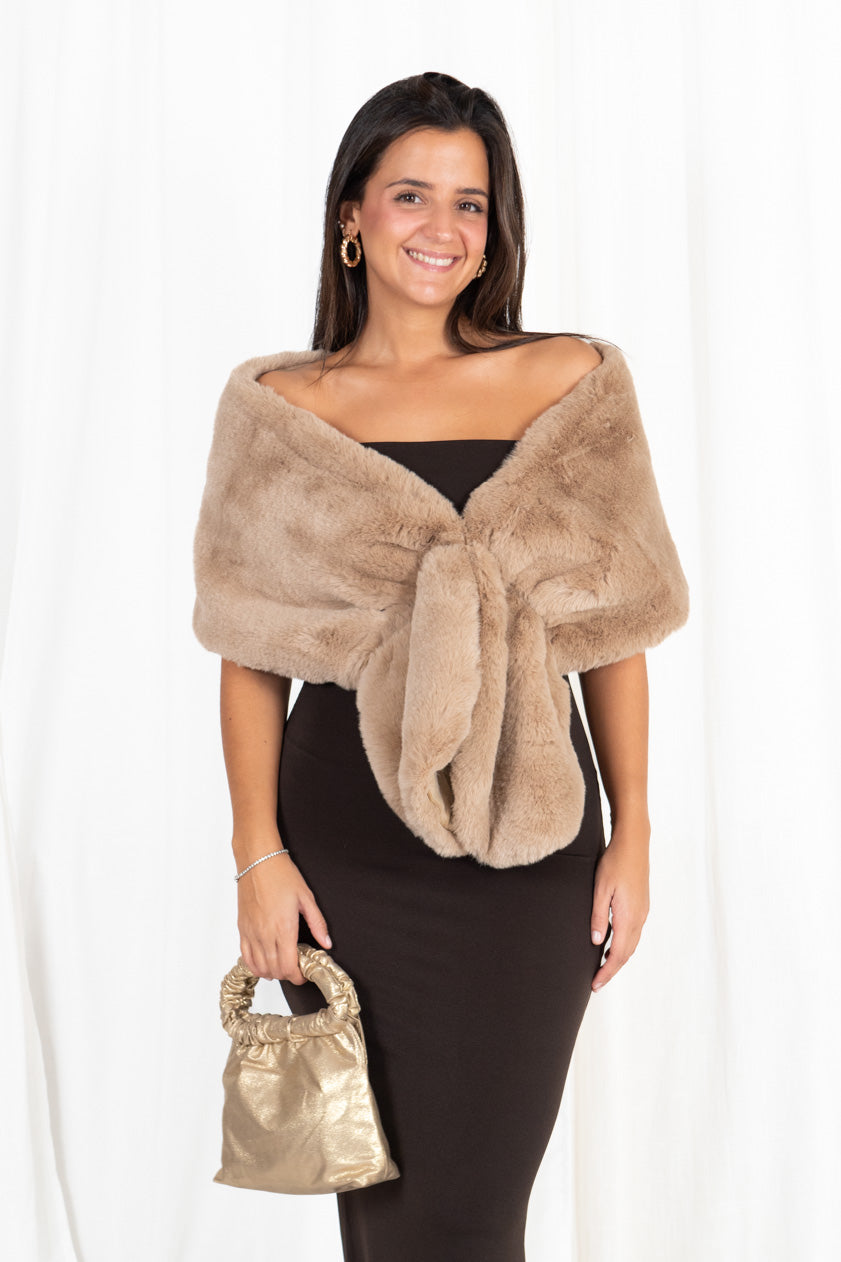 Estola de Pelo Sintético