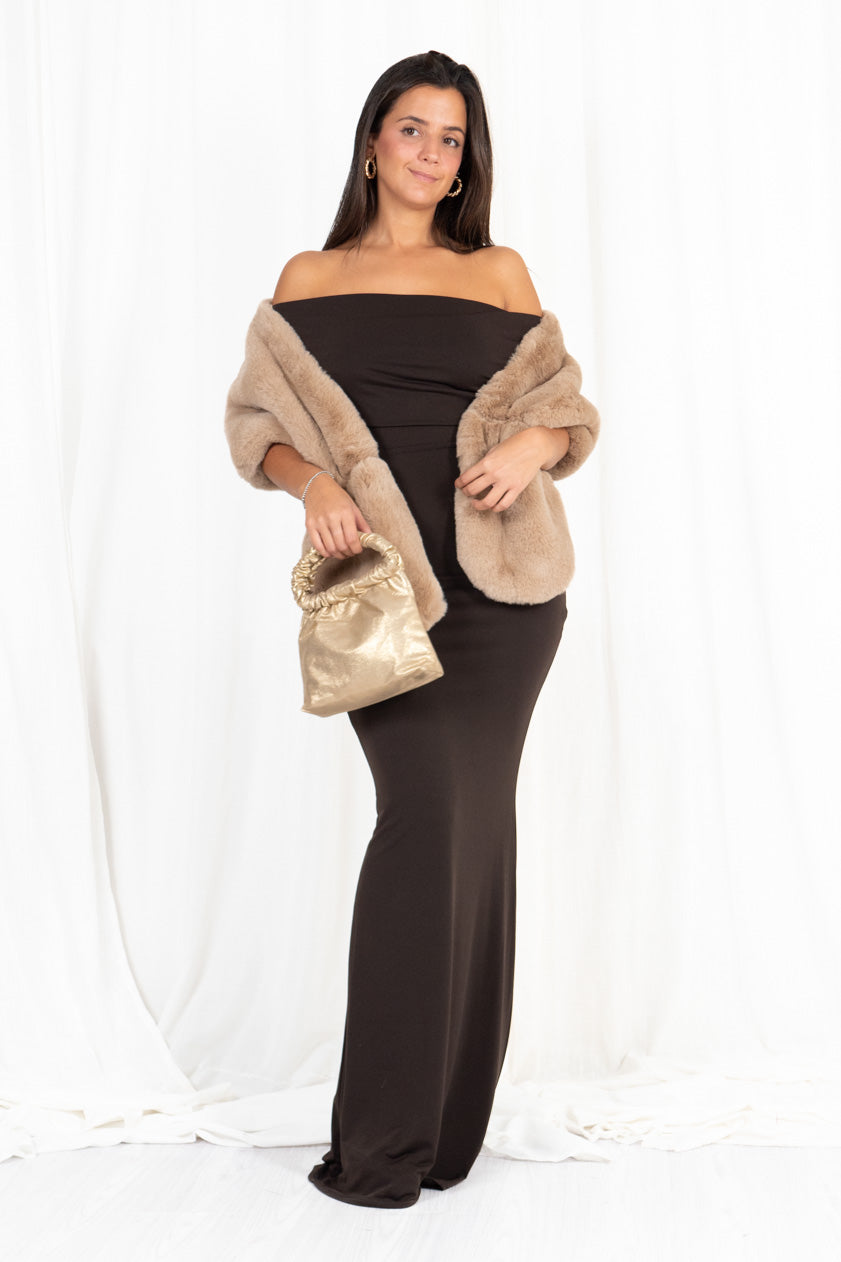 Estola de Pelo Sintético