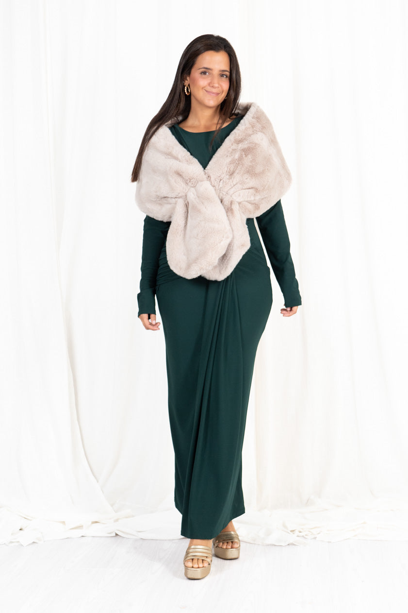 Estola de Pelo Sintético