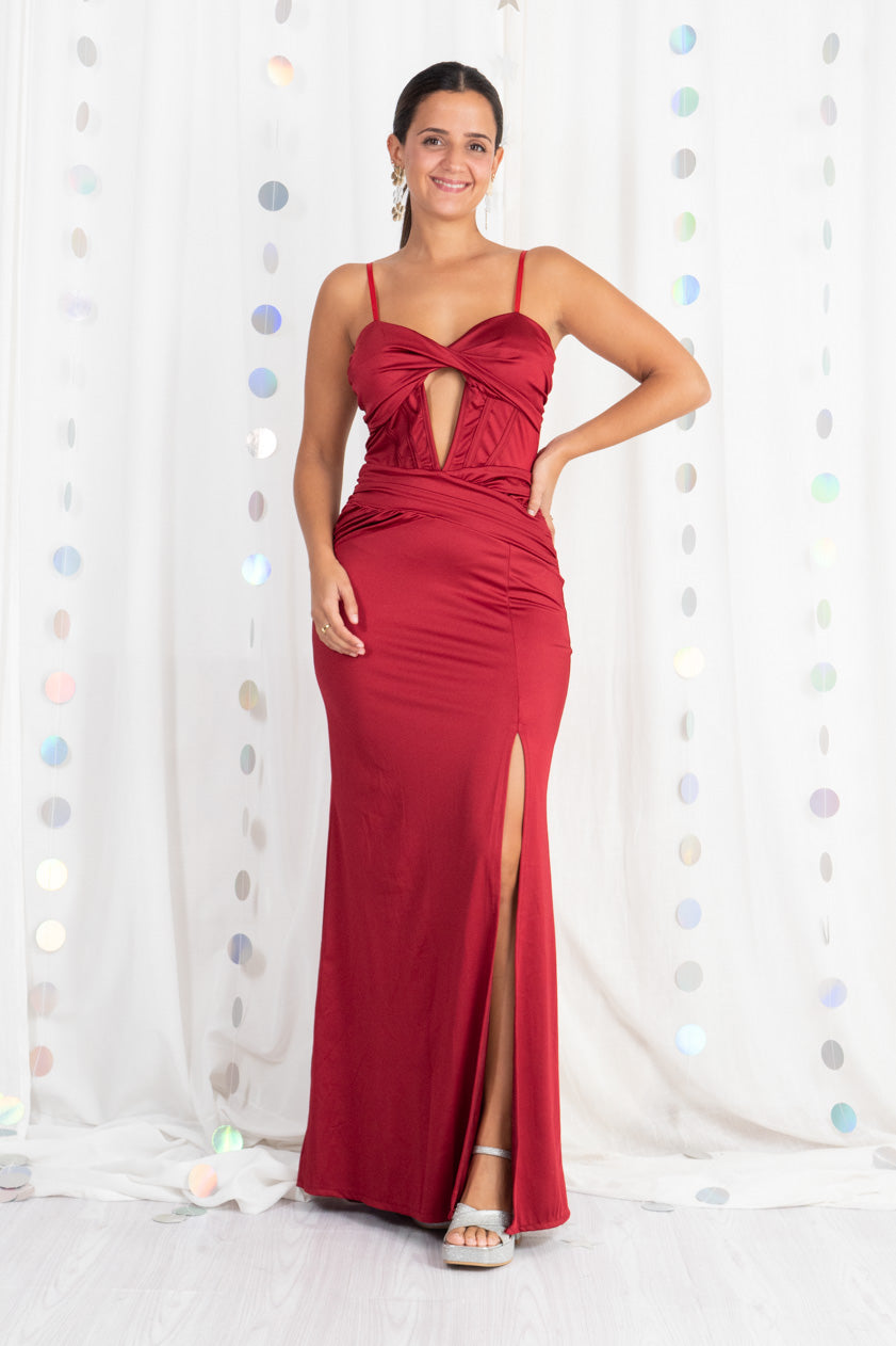 Vestido Corsé Cutout