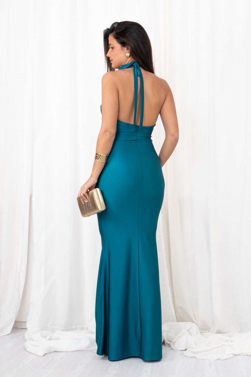 Vestido Cascada Ceñido