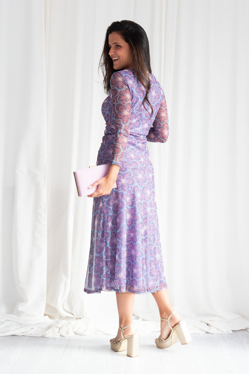 Vestido Margaritas Gasa