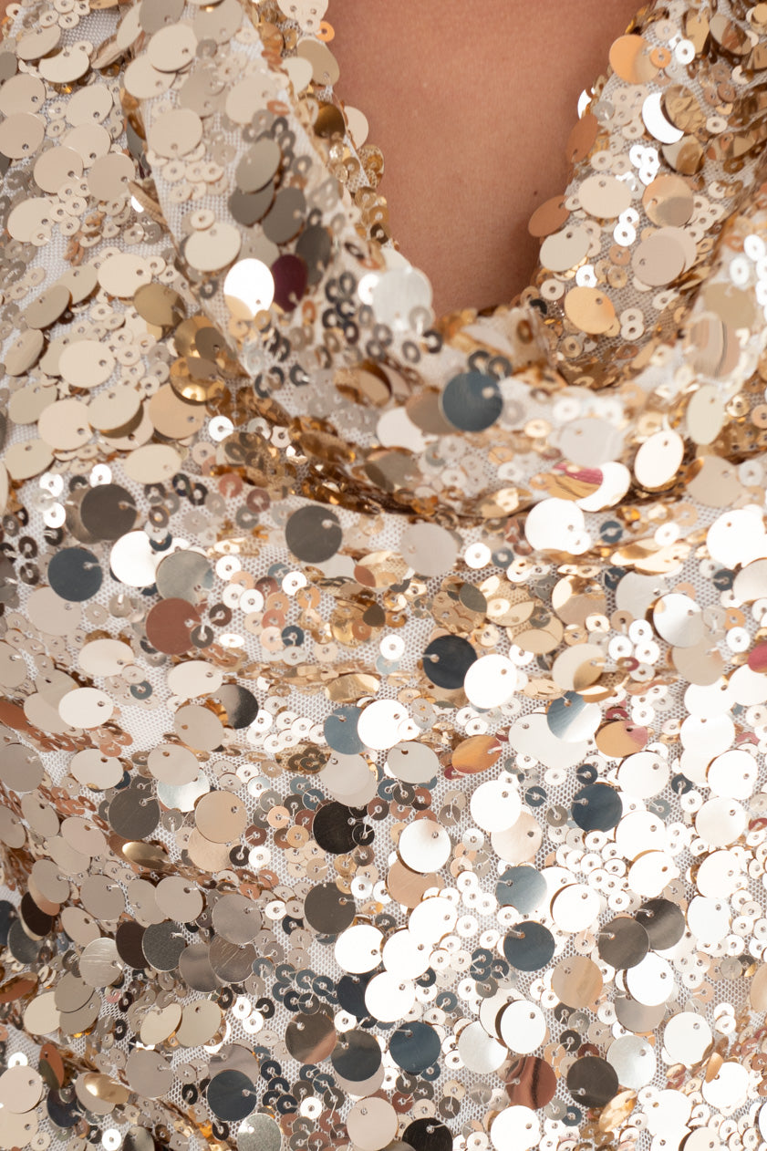 Vestido Cascada Sparkle