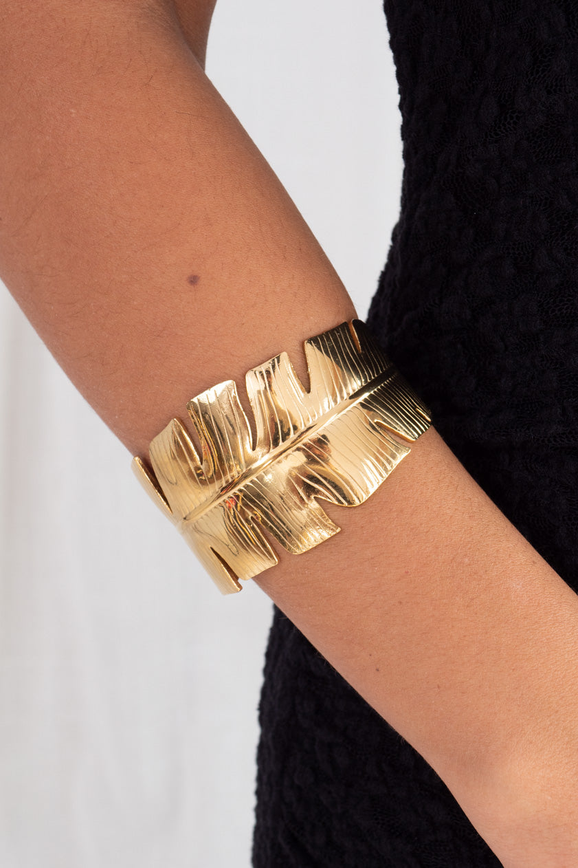 Pulsera Rígida Hoja