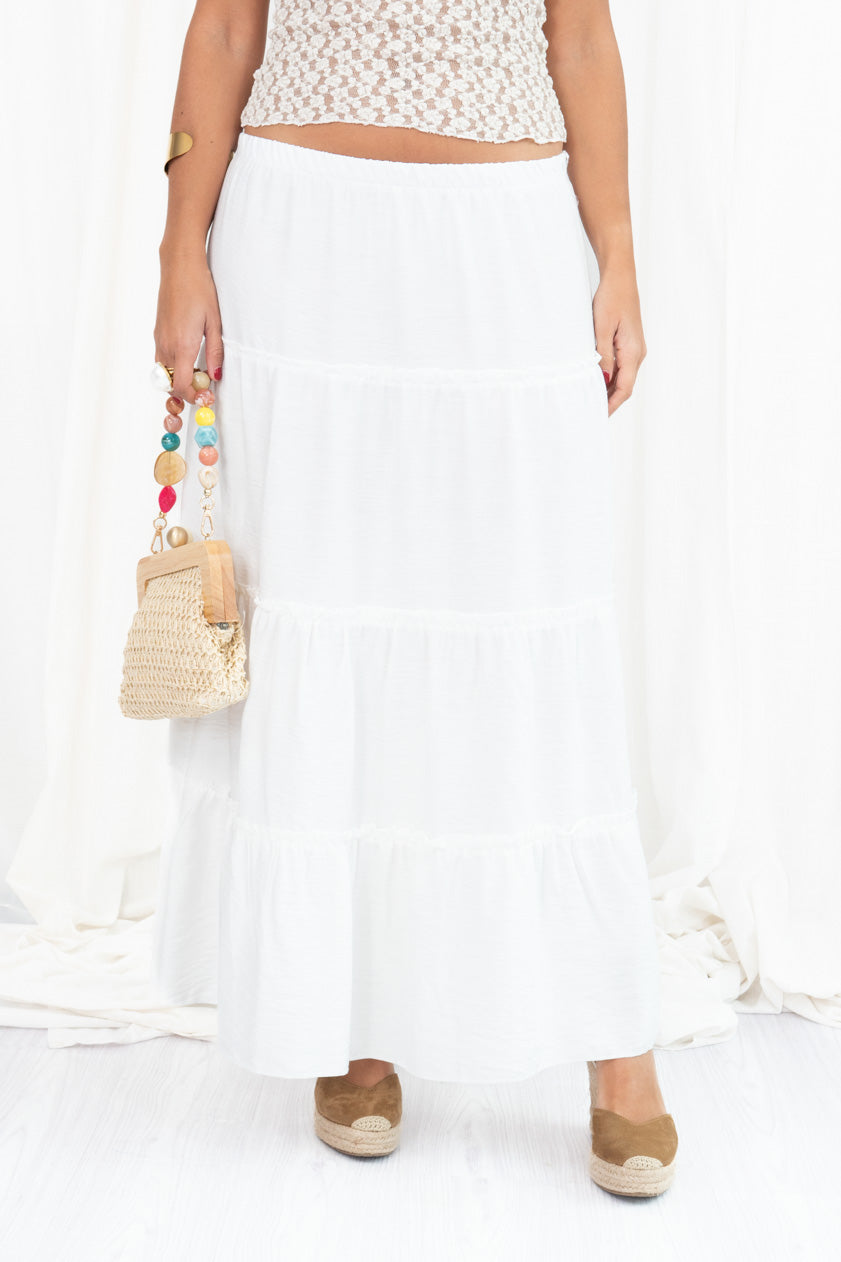 Falda Fluida Volantes