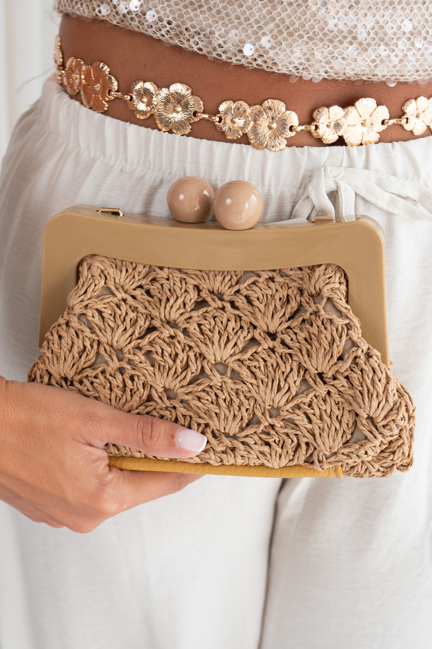 Mini Bolso Raffia