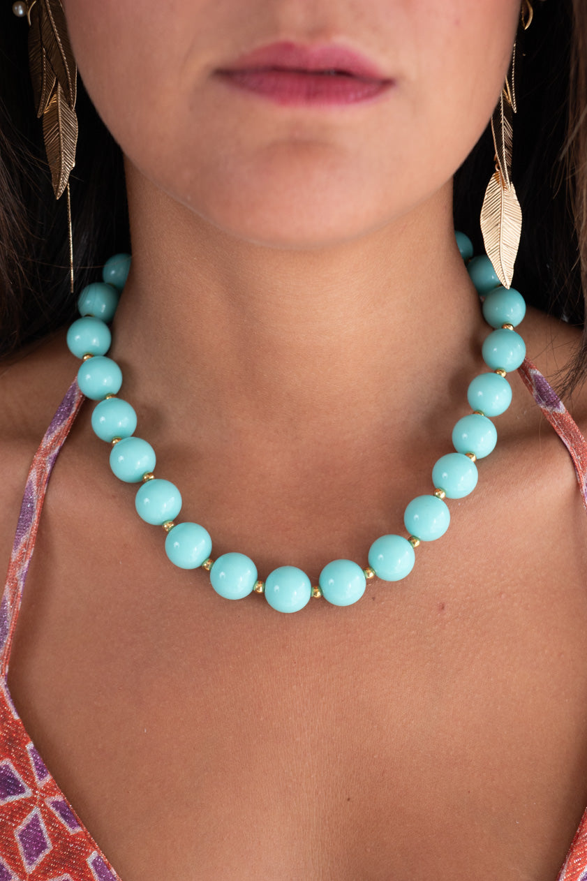 Collar Bolas Pastel