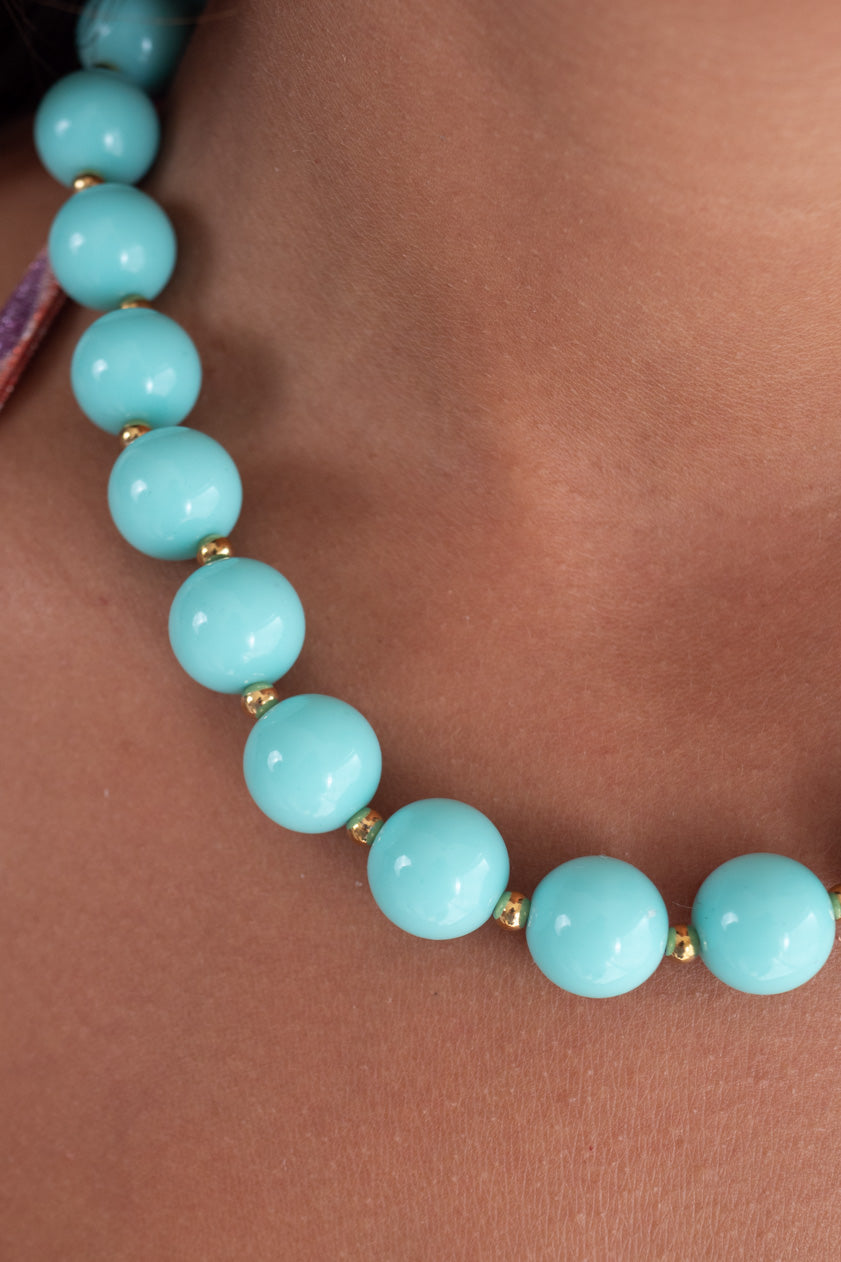 Collar Bolas Pastel
