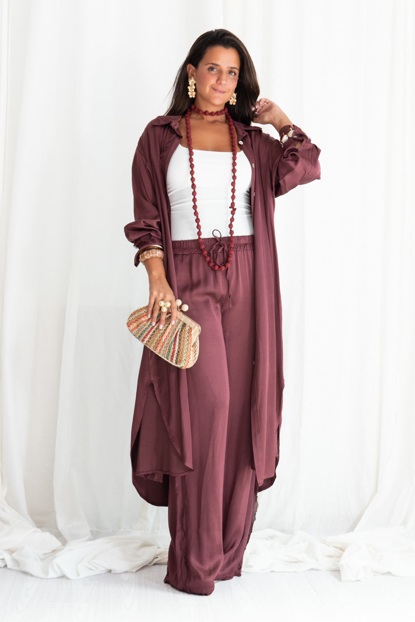 Camisa Larga Martina