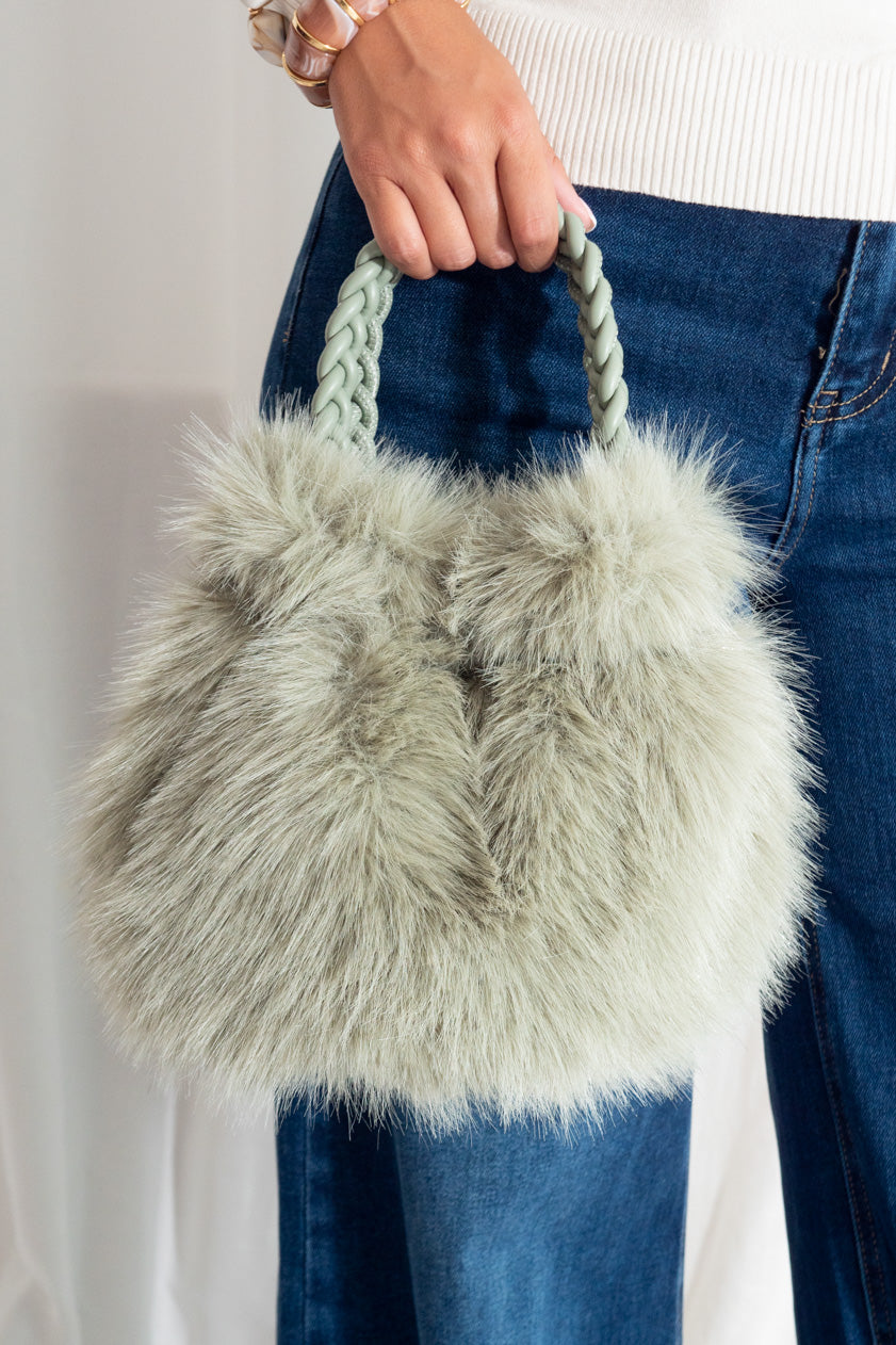 Bolso Peluche Olive