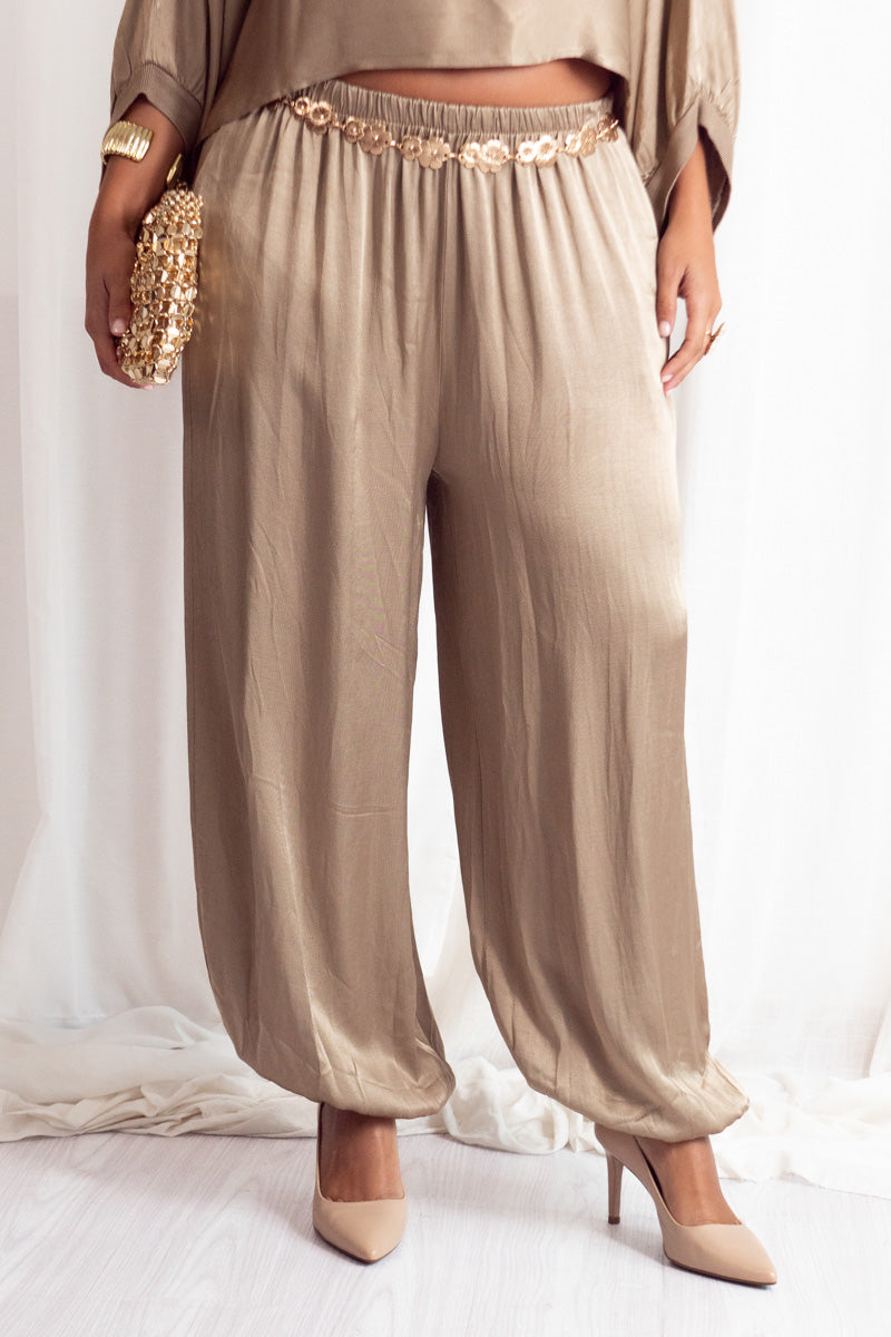 Pantalón Bombacho Raso