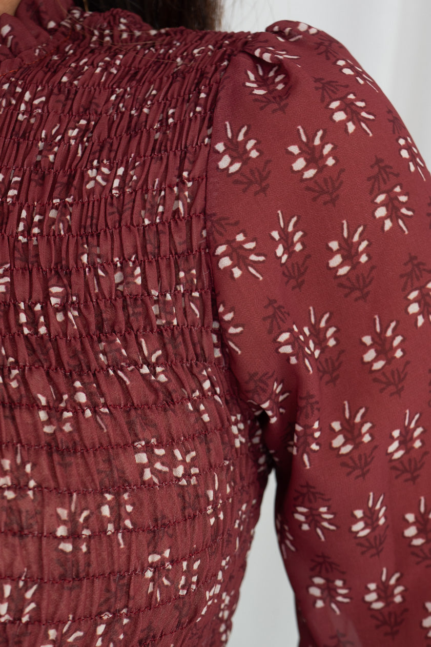 Blusa Nido de Abeja London