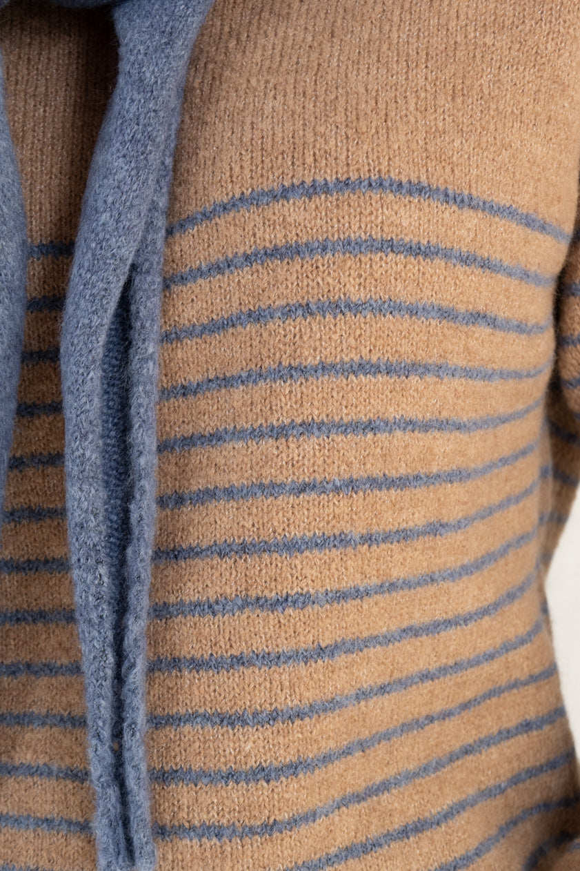 Jersey Rayas con Foulard