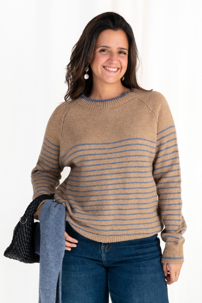 Jersey Rayas con Foulard