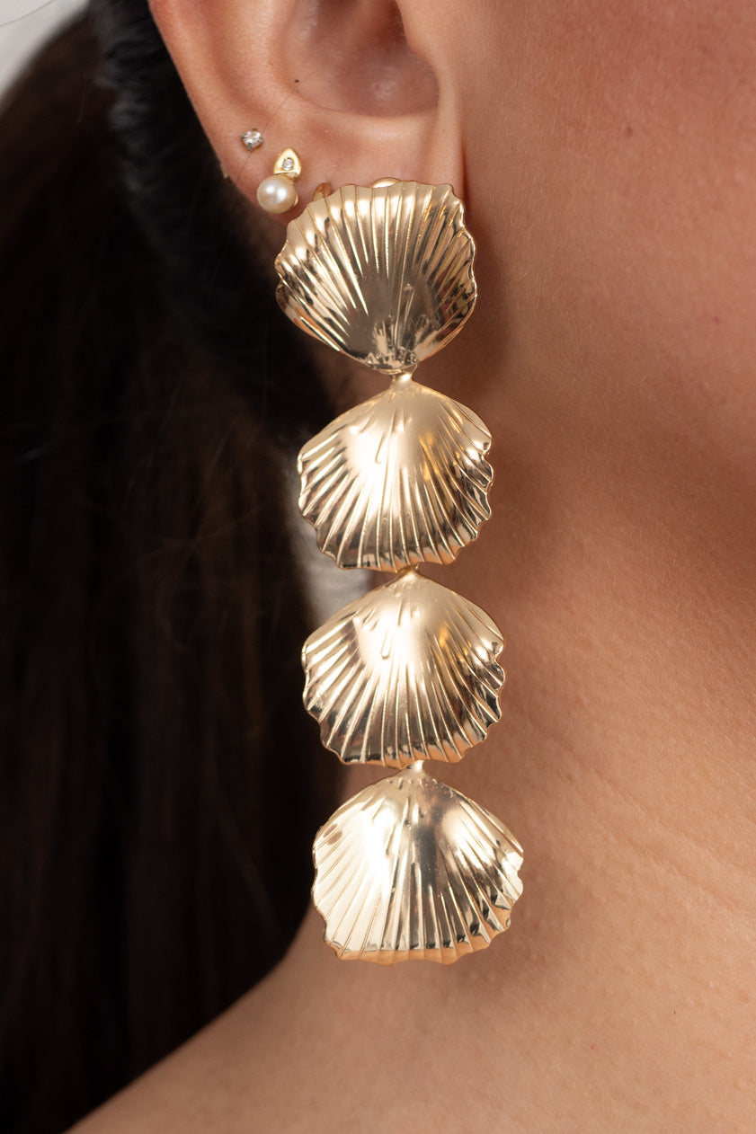 Pendiente Maxi Largo Concha