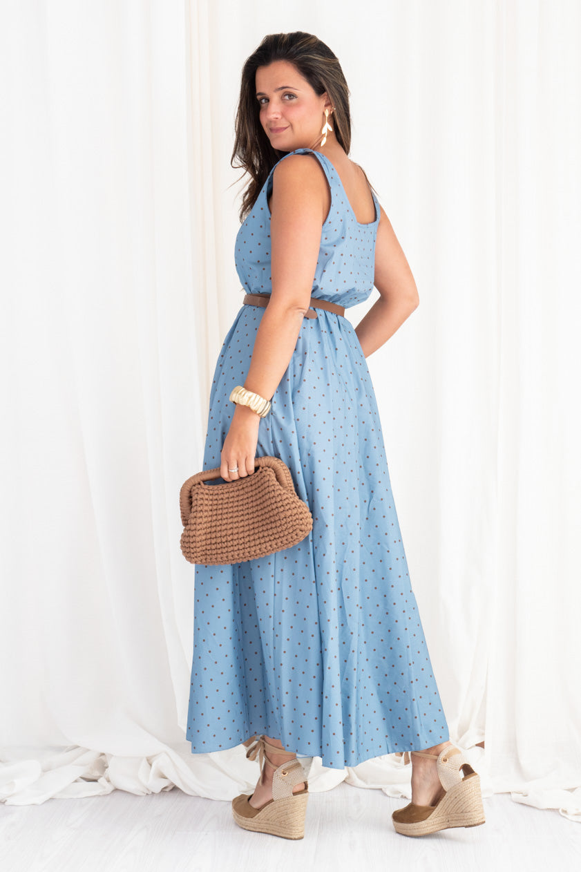 Vestido Topitos