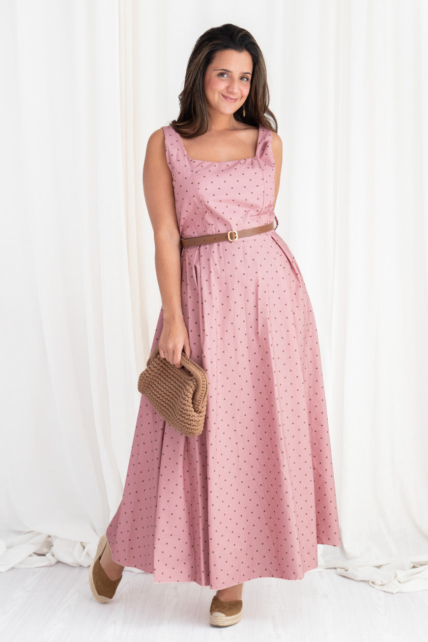 Vestido Topitos