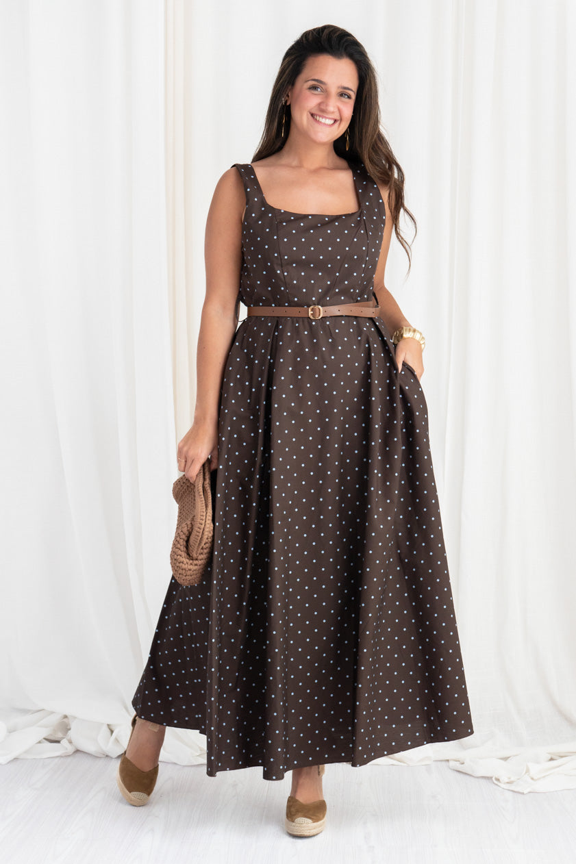 Vestido Topitos