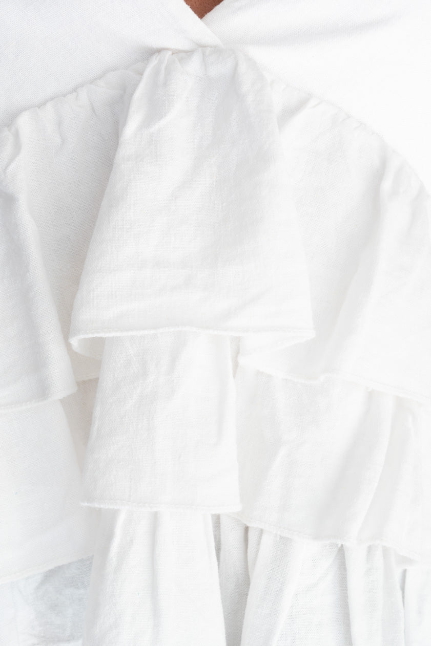 Top Volantes Lino