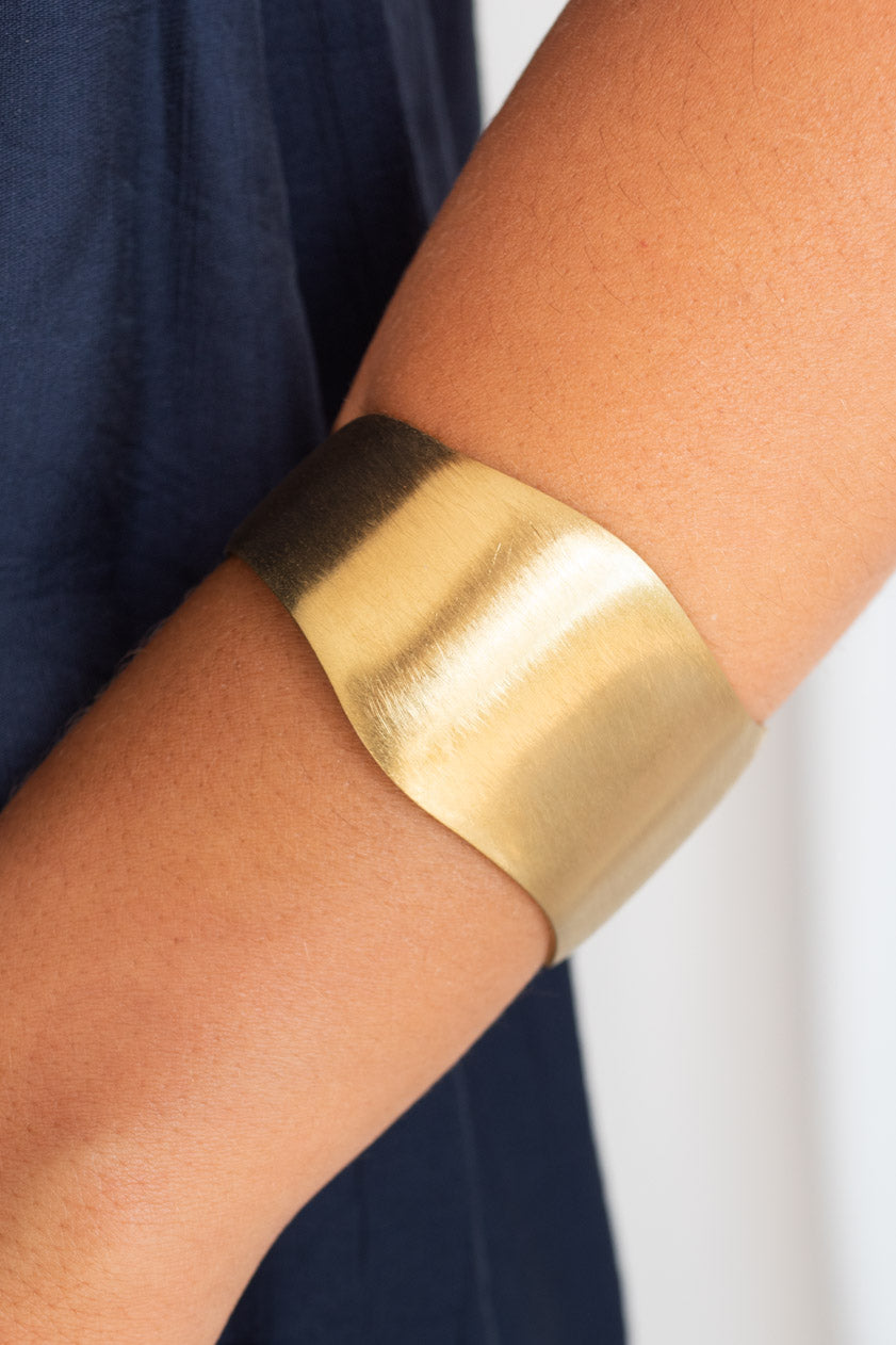 Pulsera Mate Abierta Lisa