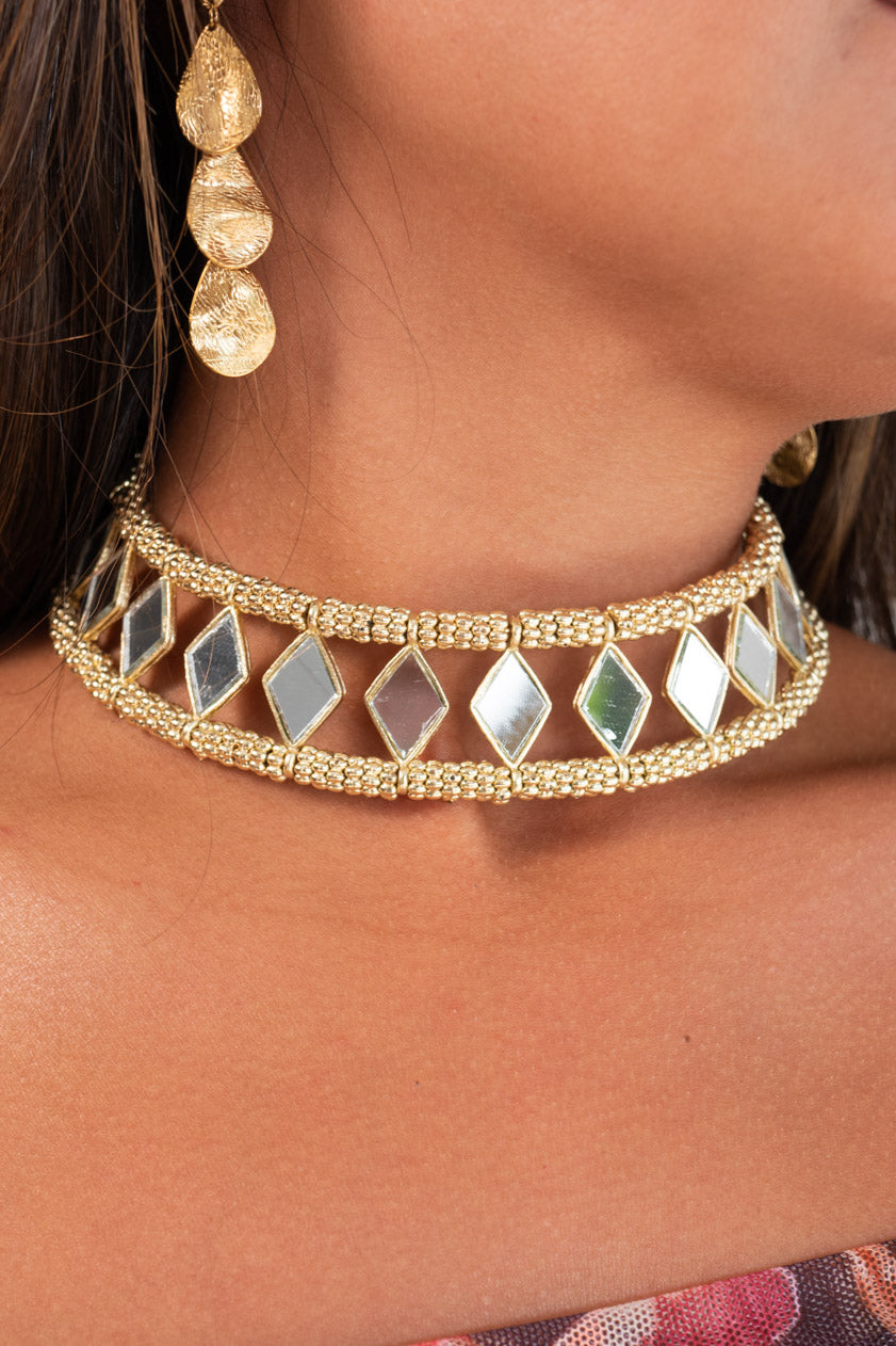 Choker Basic Rombos