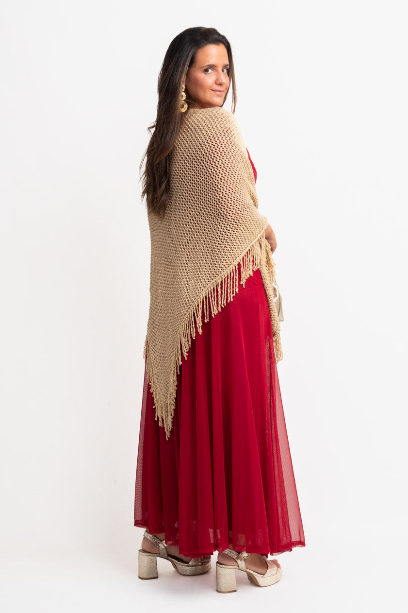 Vestido Krabi · Granate