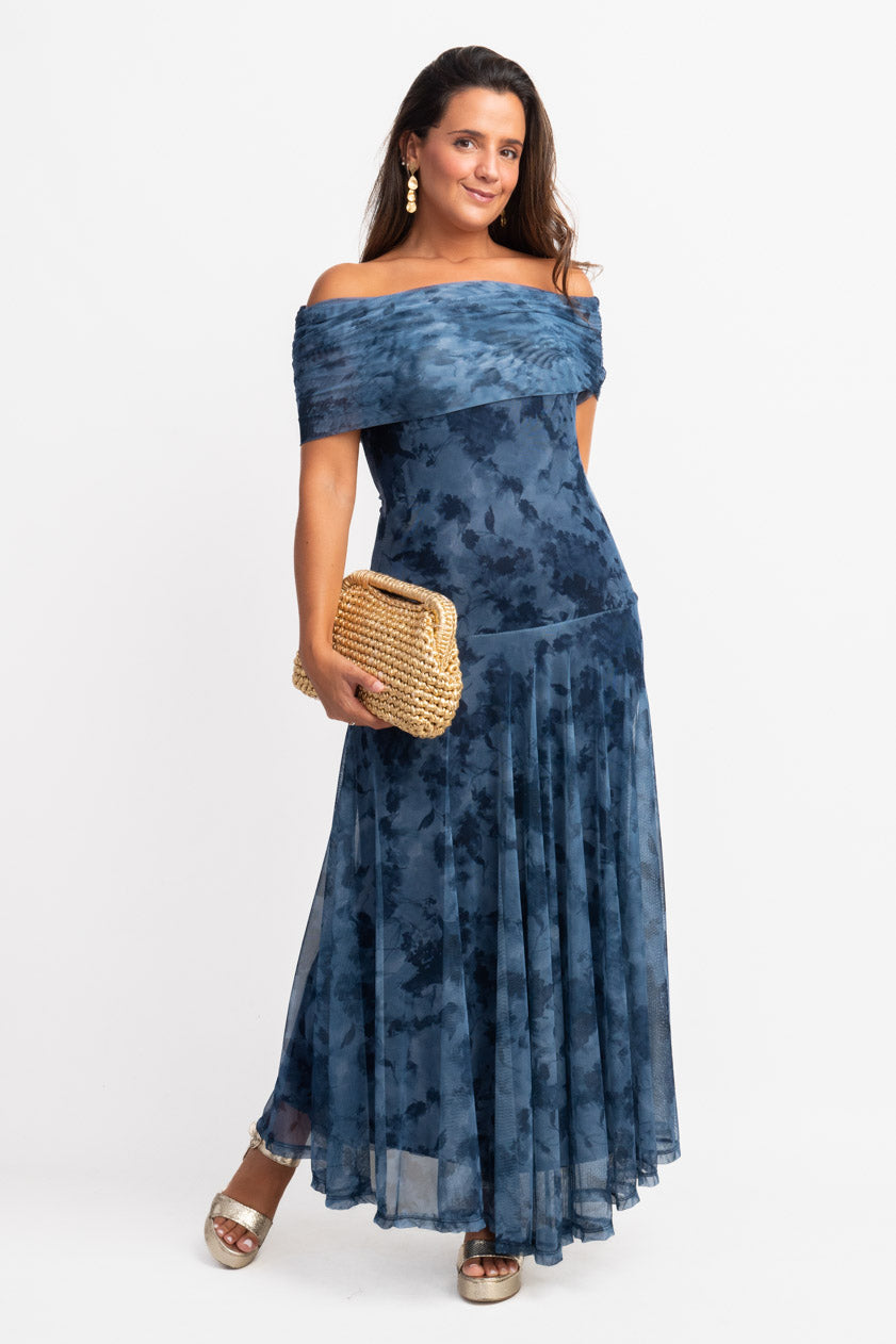 Vestido Sara · Azul