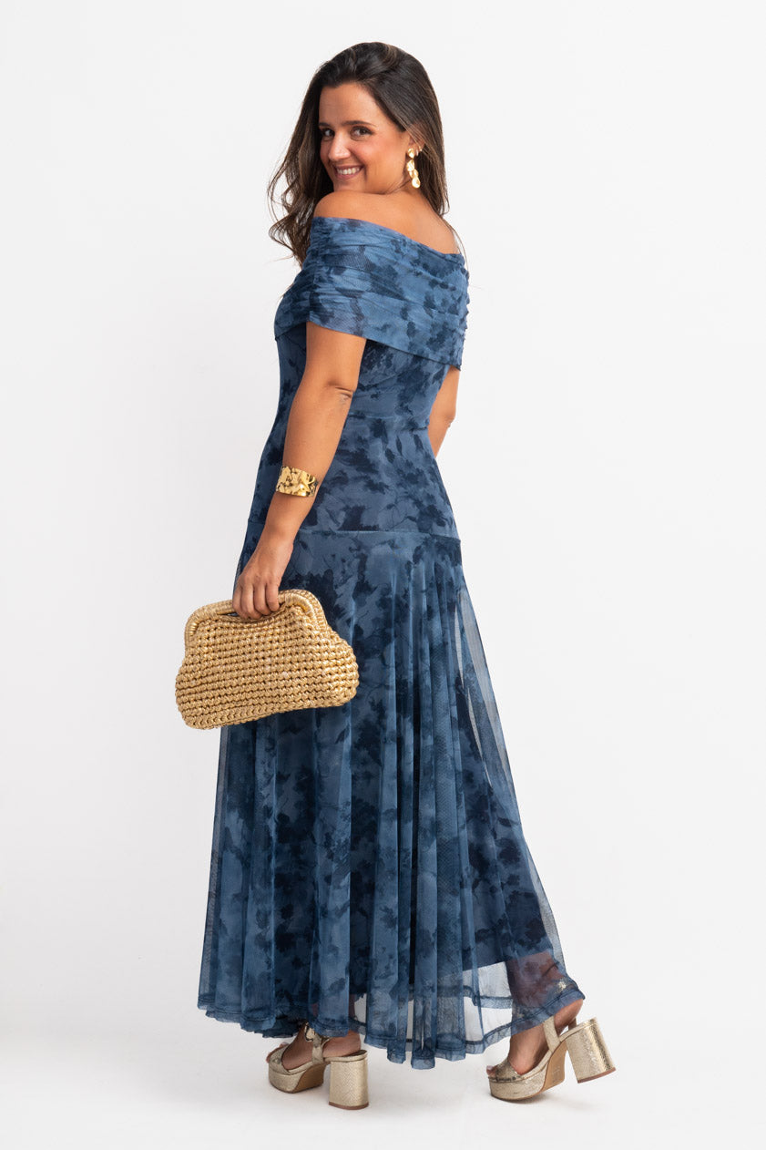 Vestido Sara · Azul