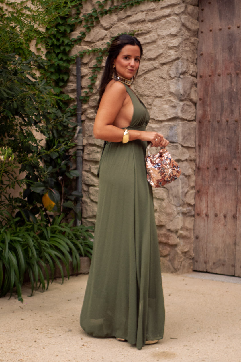 Vestido Sienna · Caqui