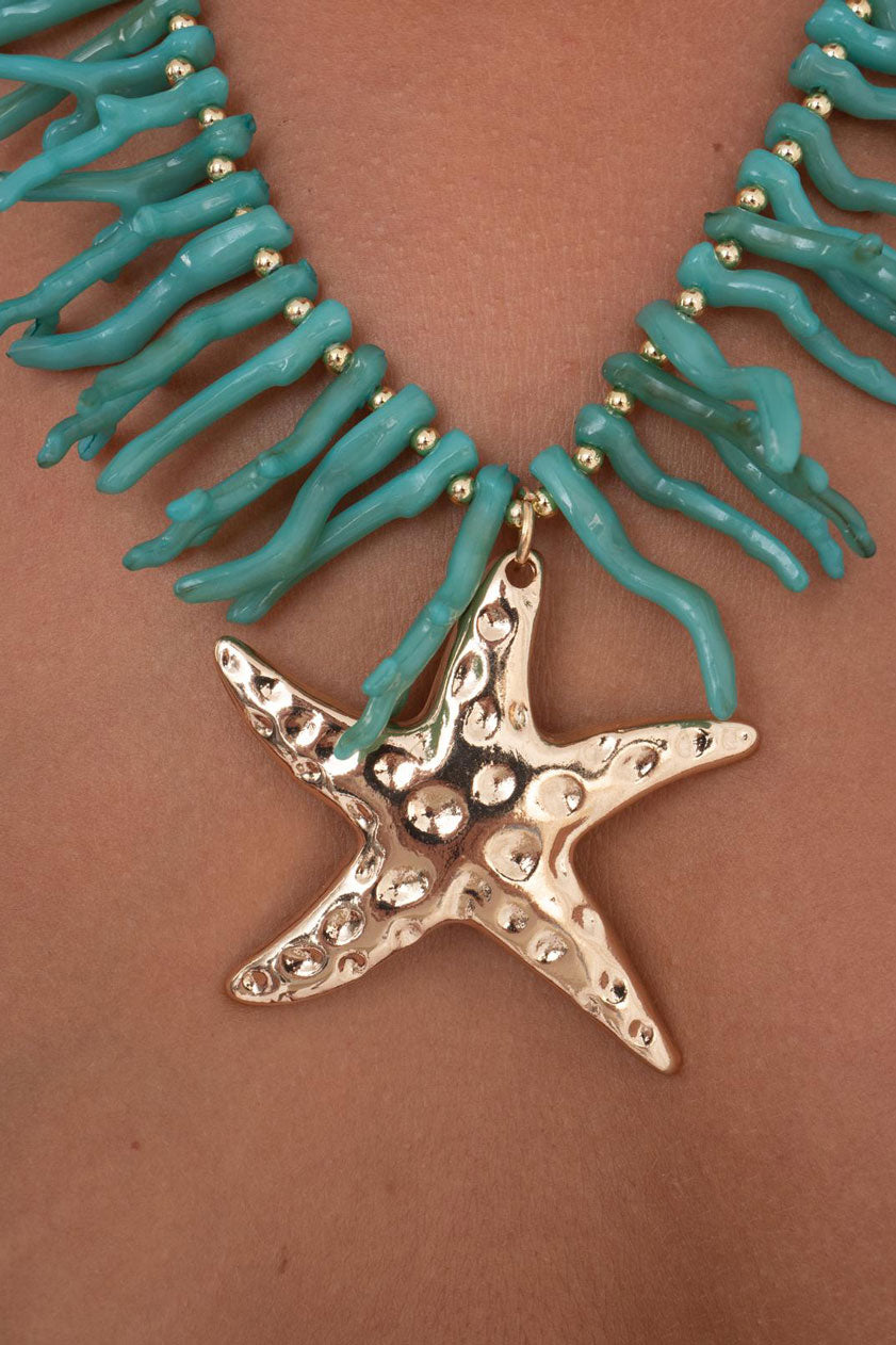 Collar Coral Estrella
