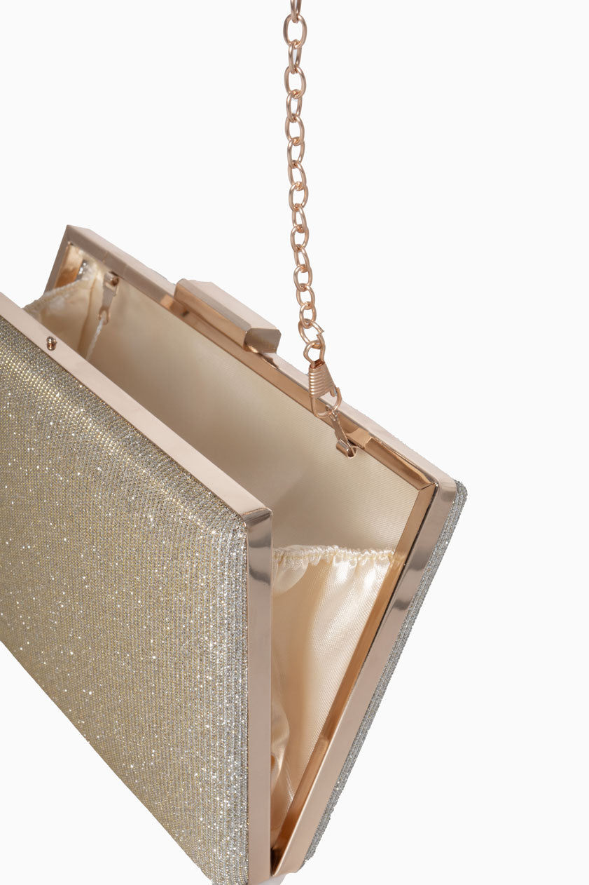 Clutch Sparkle Gold