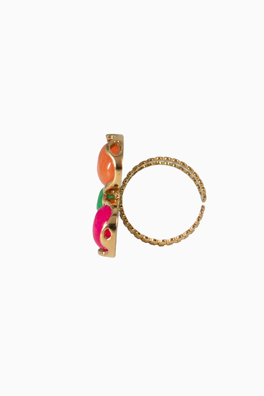 Anillo Triple Colores