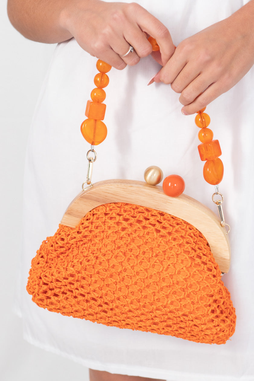 Bolso De Mano Crochet