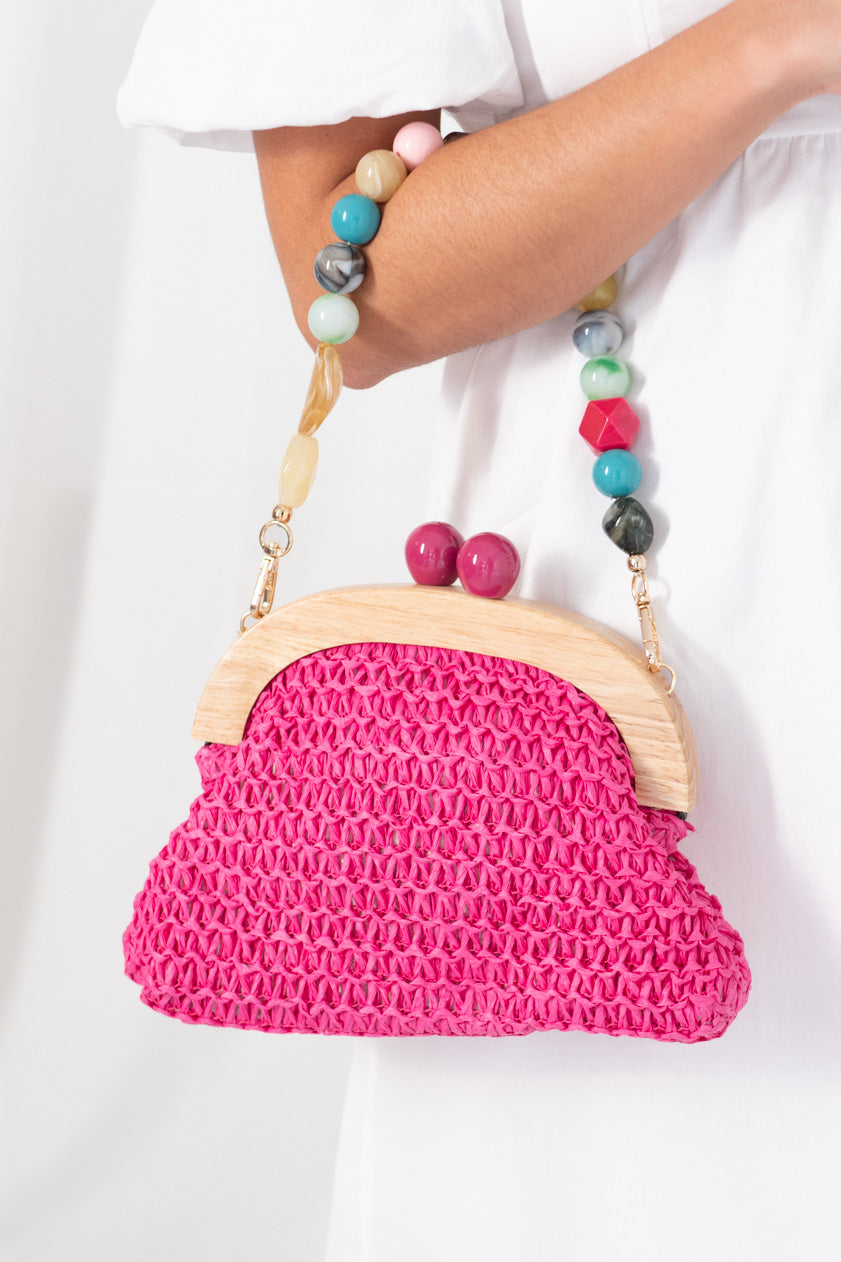 Bolso De Mano Crochet