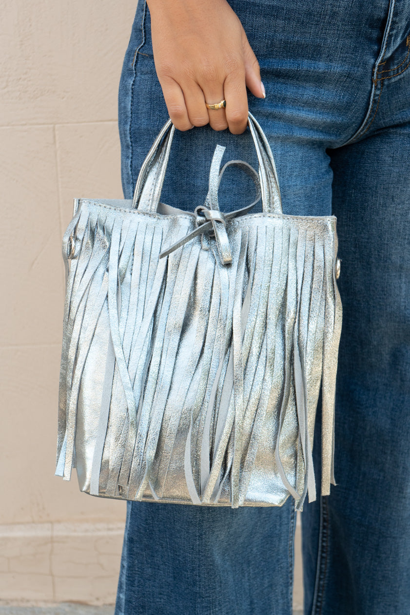 Bolso Mini Tote Flecos