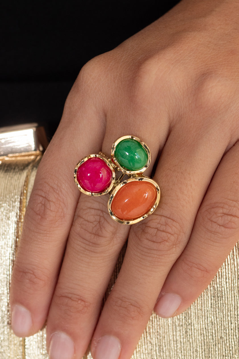 Anillo Triple Colores