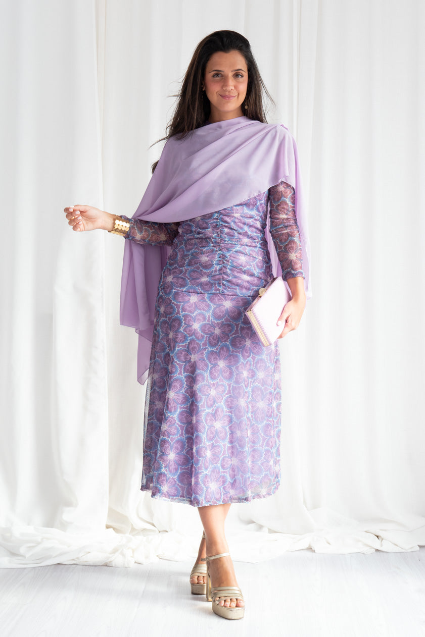 Vestido Margaritas Gasa