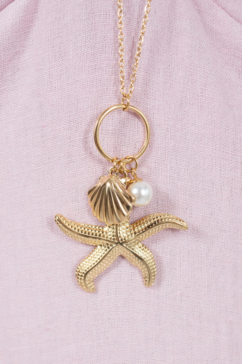 Collar Largo Estrella de Mar