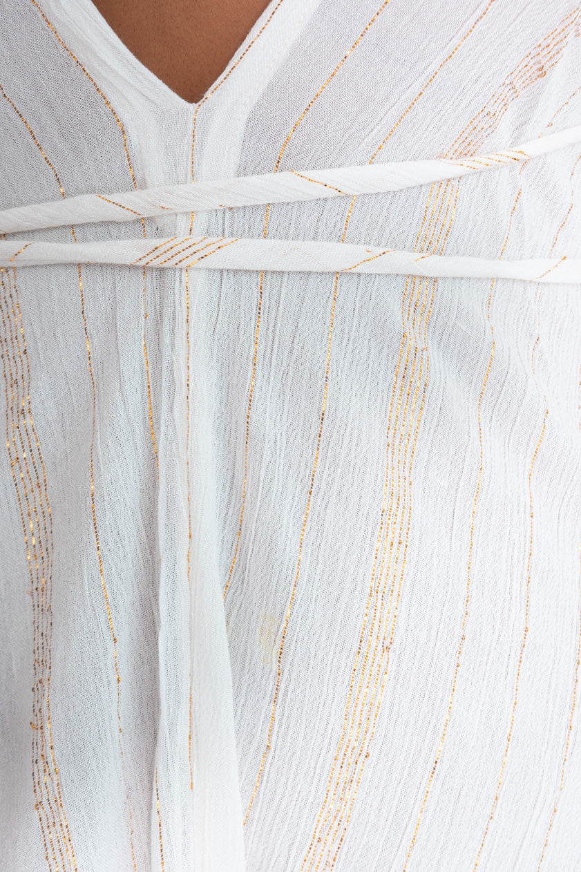 Vestido Hilo Oro